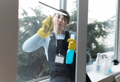 Nettoyage de vitres intérieures et extérieures à Voulon